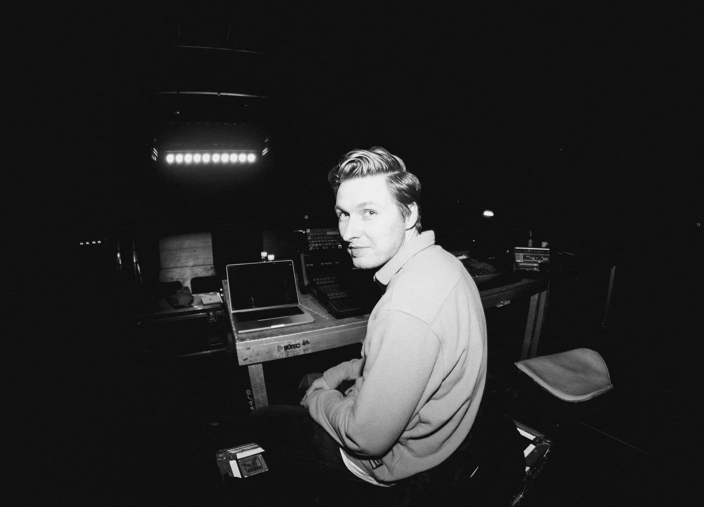 Person at desk